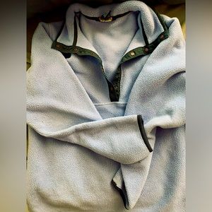 Lavender/blue LL bean comfy pullover